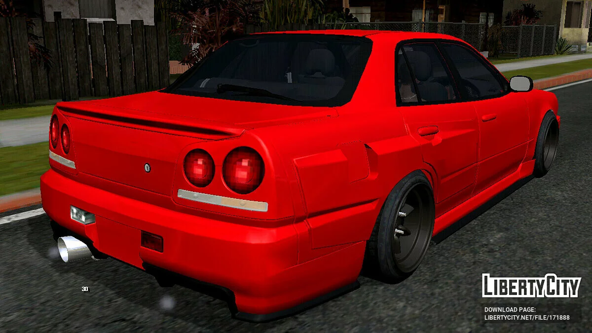 Nissan Skyline Er34 Facelift (только DFF) / GTA San Andreas (iOS, Android)