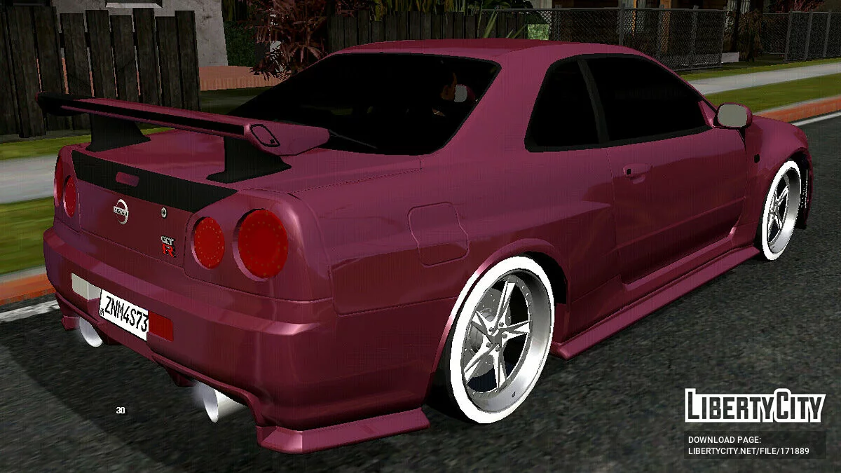 Nissan Skyline (только DFF) / GTA San Andreas (iOS, Android)