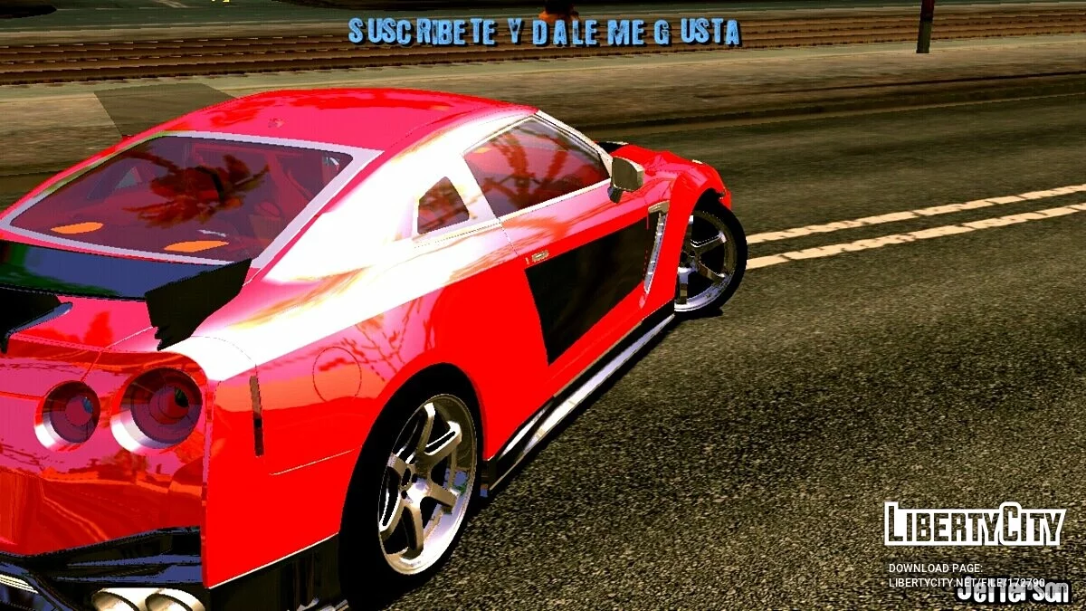 Nissan GTR R35 (только DFF) / GTA San Andreas (iOS, Android)