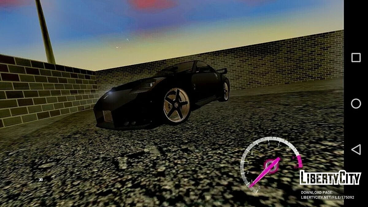Nissan 350Z Tokyo Drift [Car Pack] / GTA San Andreas (iOS, Android)