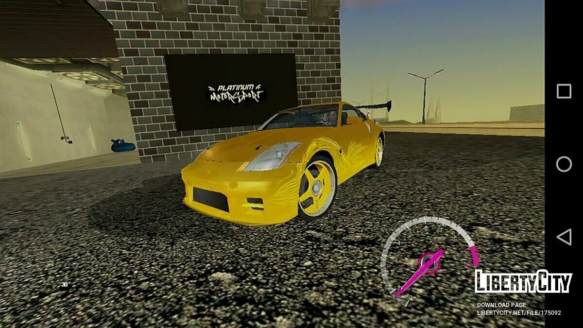 Nissan 350Z Tokyo Drift [Car Pack] / GTA San Andreas (iOS, Android)