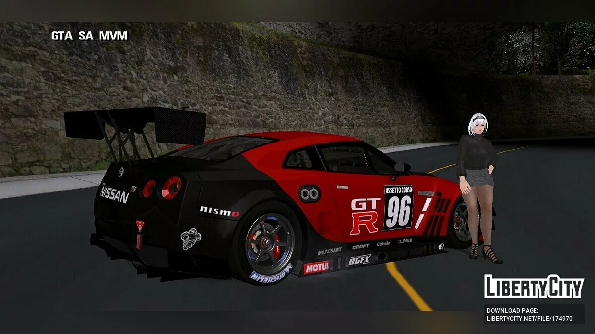 Nissan GTR R35 / GTA San Andreas (iOS, Android)