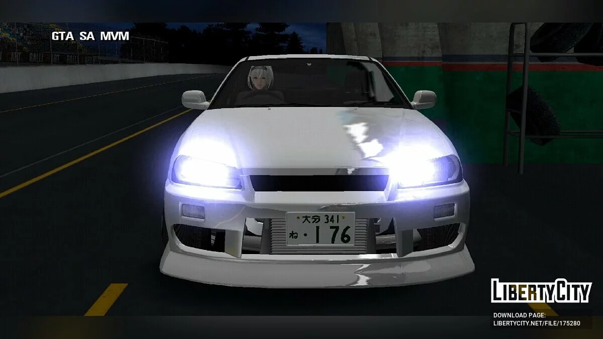 Nissan R34 / GTA San Andreas (iOS, Android)