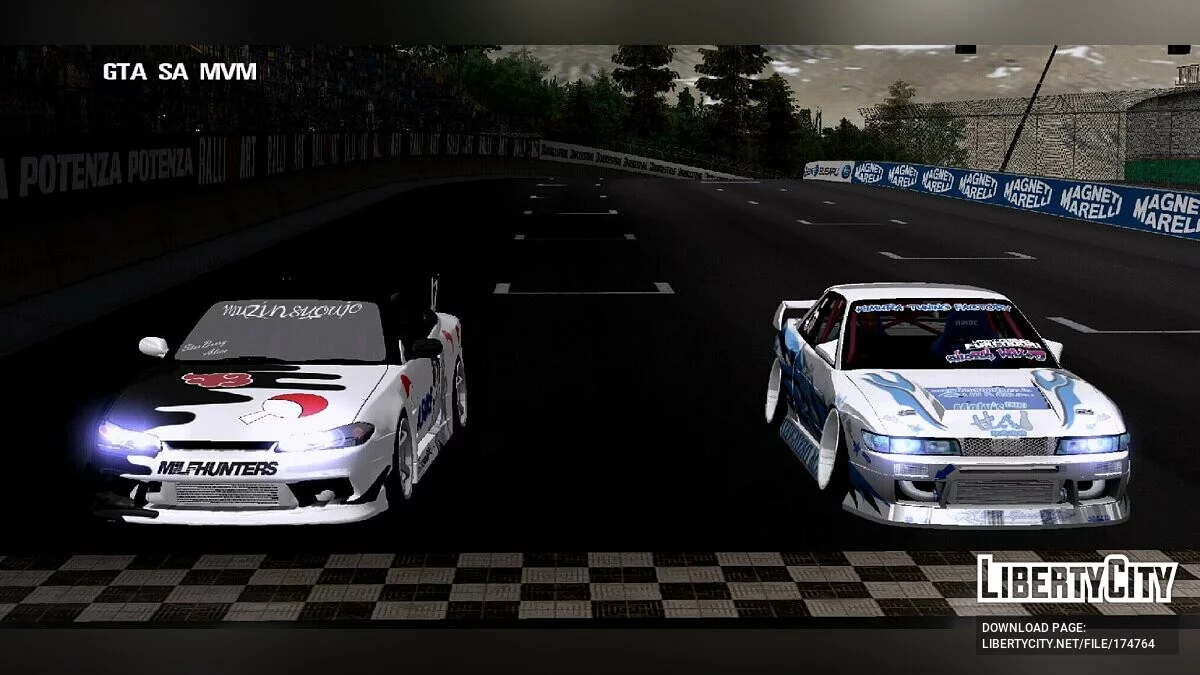 Nissan S15 / GTA San Andreas (iOS, Android)
