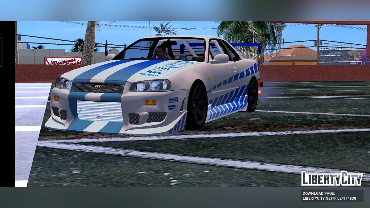 Nissan Skyline Twin Turbo / GTA San Andreas (iOS, Android)