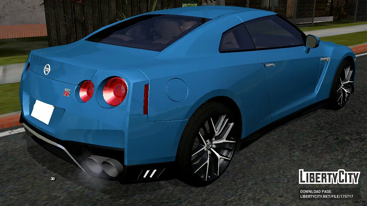 Nissan GT-R 35 (только DFF) / GTA San Andreas (iOS, Android)
