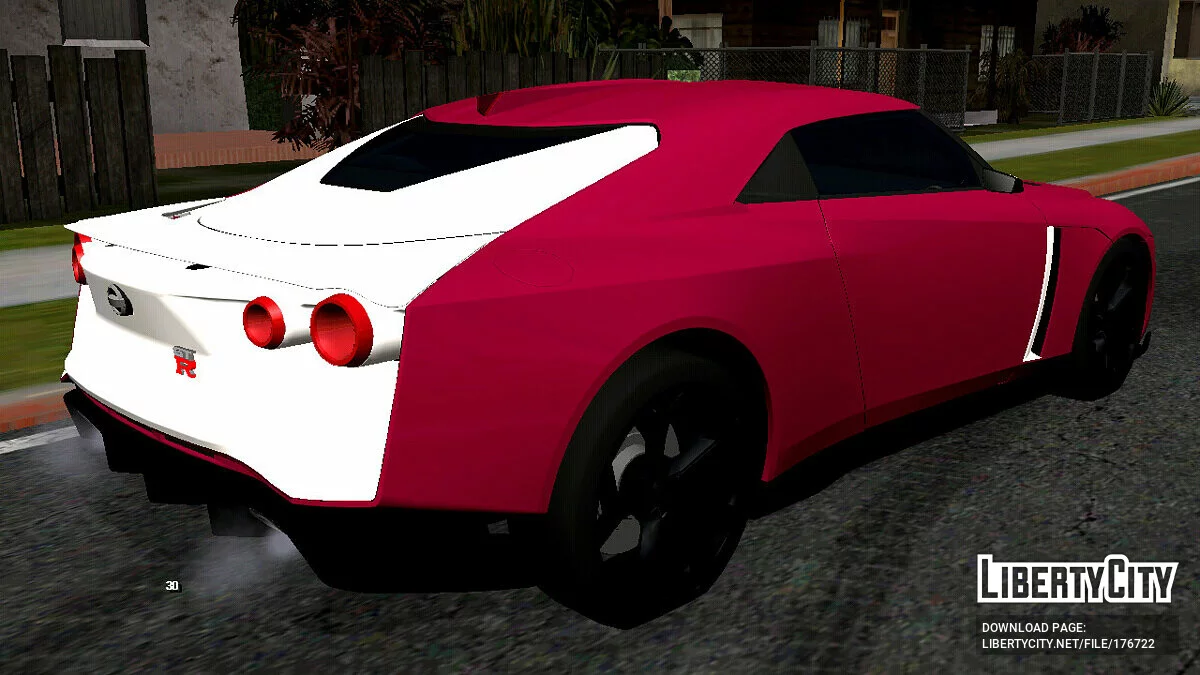 NISSAN GT-R 50 (только DFF) / GTA San Andreas (iOS, Android)