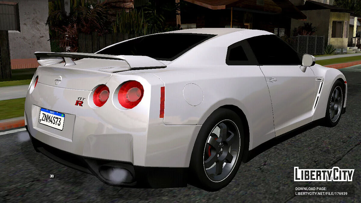 Nissan GTR R35 ORIGINAL (только DFF) / GTA San Andreas (iOS, Android)
