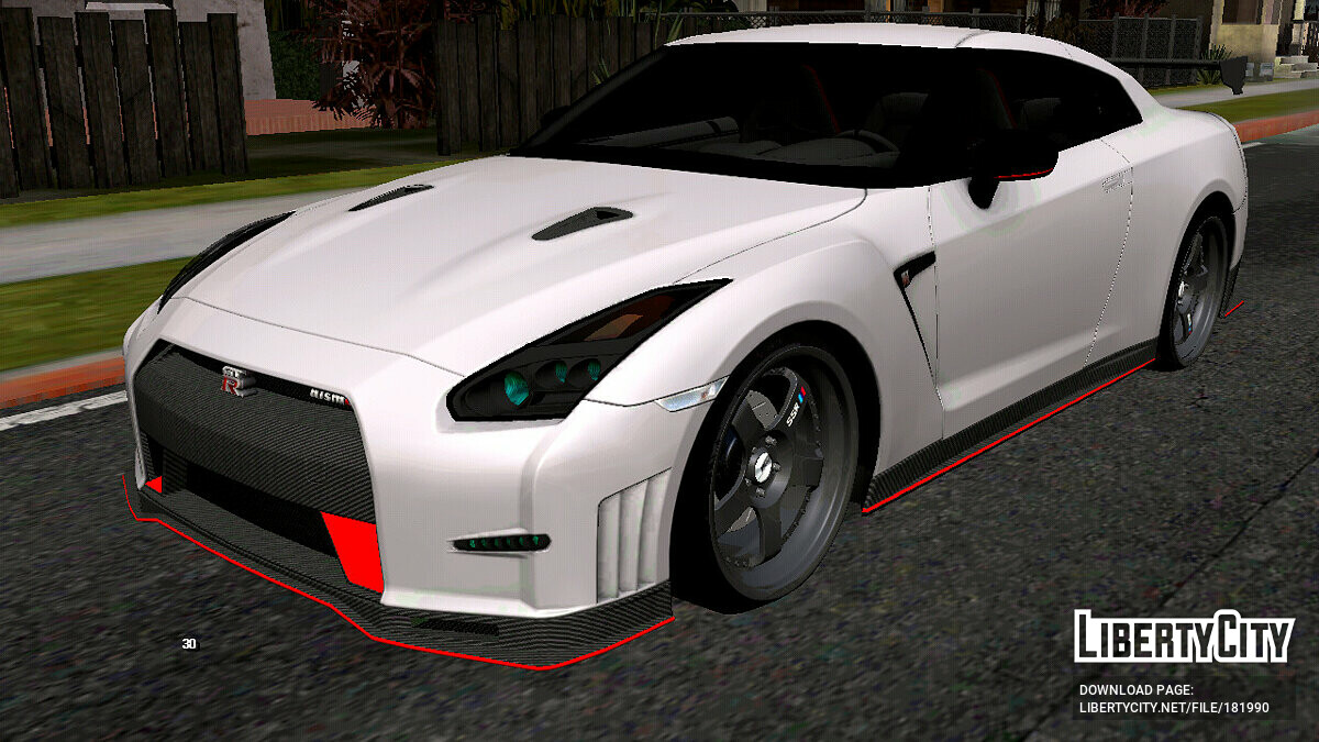 Nissan GT-R NISMO для GTA San Andreas (iOS, Android) - Картинка #1