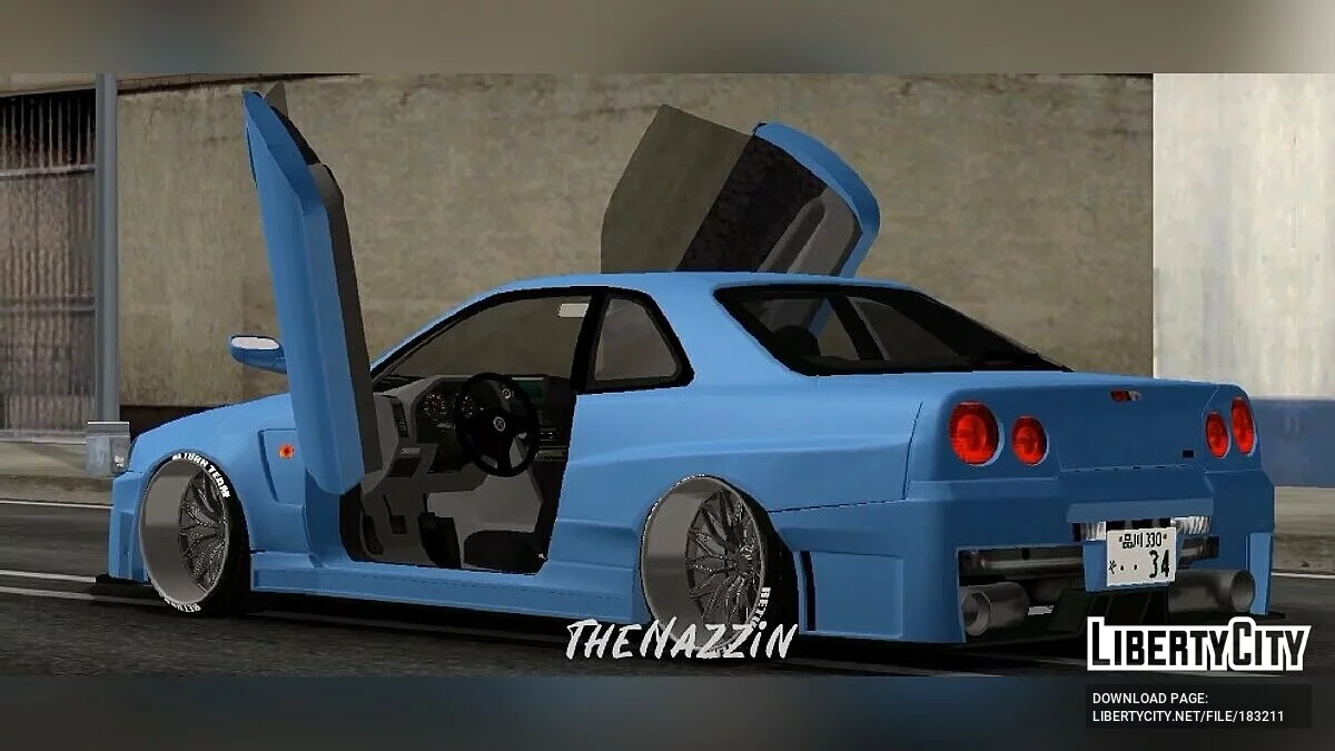 Nissan Skyline R34 Kuhl Racing / GTA San Andreas (iOS, Android)