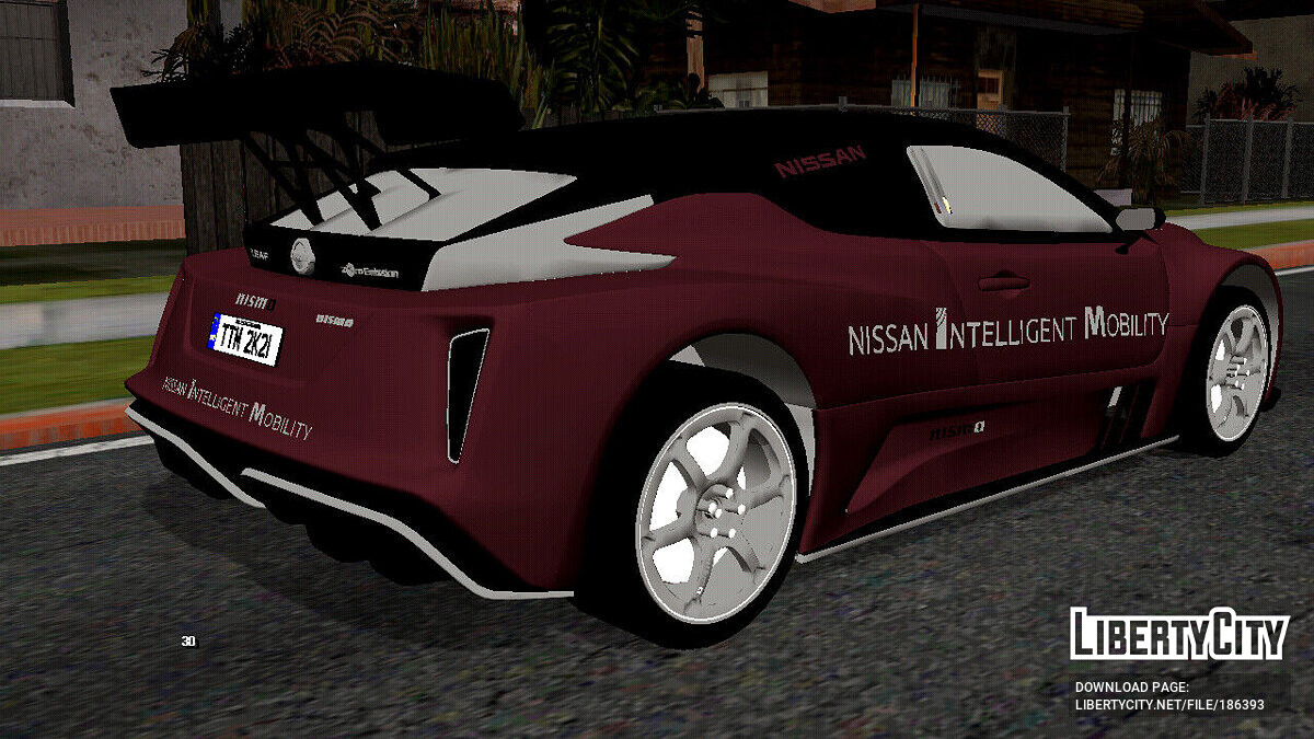 Nissan Leaf Nismo Rc 2022 (только DFF) для GTA San Andreas (iOS, Android) - Картинка #2