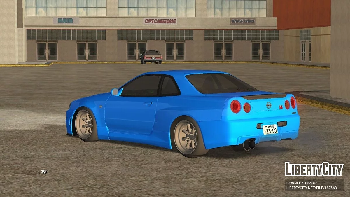 Nissan Skyline R34 "Fast & Furious" / GTA San Andreas (iOS, Android)