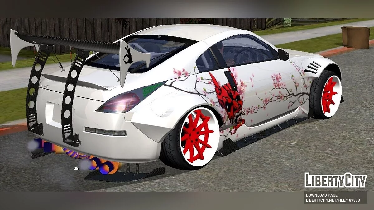 Nissan 350z Rocket Bunny LifeStyle / GTA San Andreas (iOS, Android)