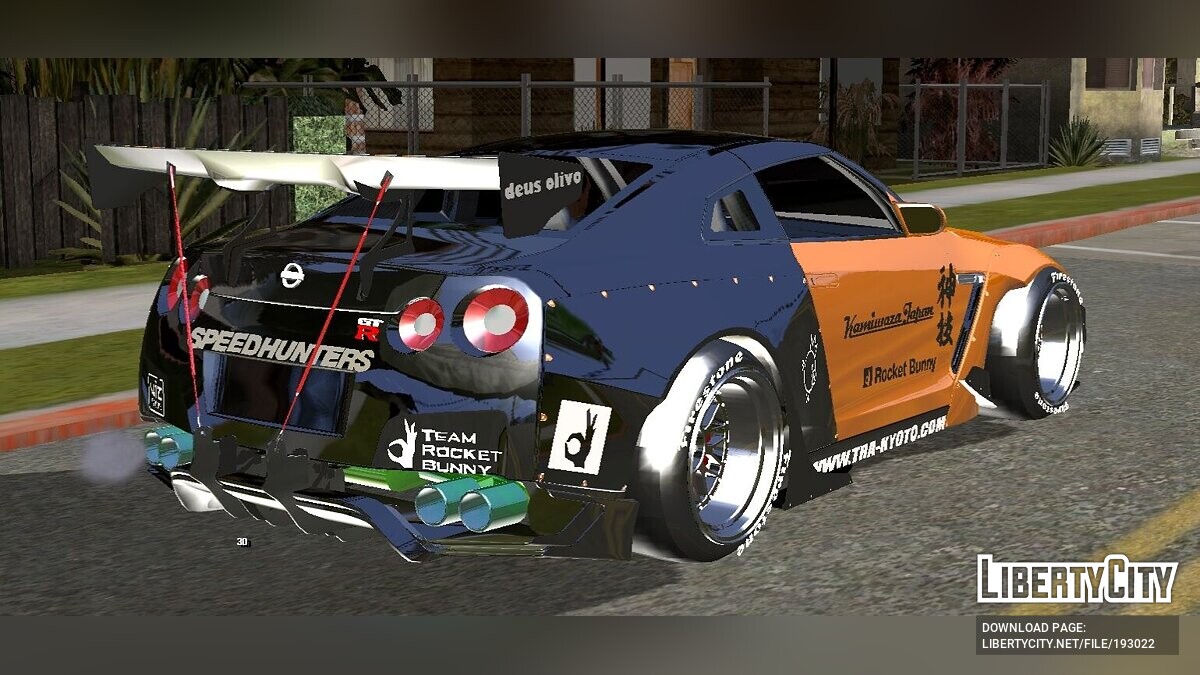 Скачать Nissan Rocket Bunny (только DFF) для GTA San Andreas (iOS, Android)