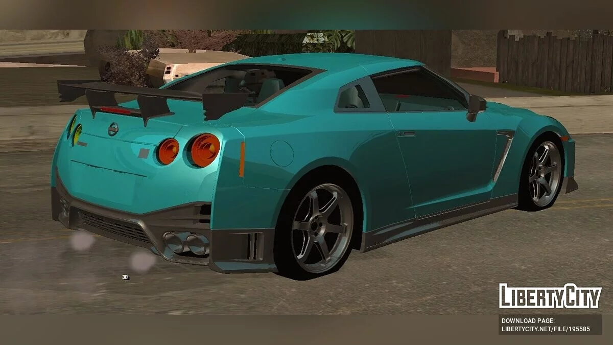Nissan GT-R (только DFF) / GTA San Andreas (iOS, Android)