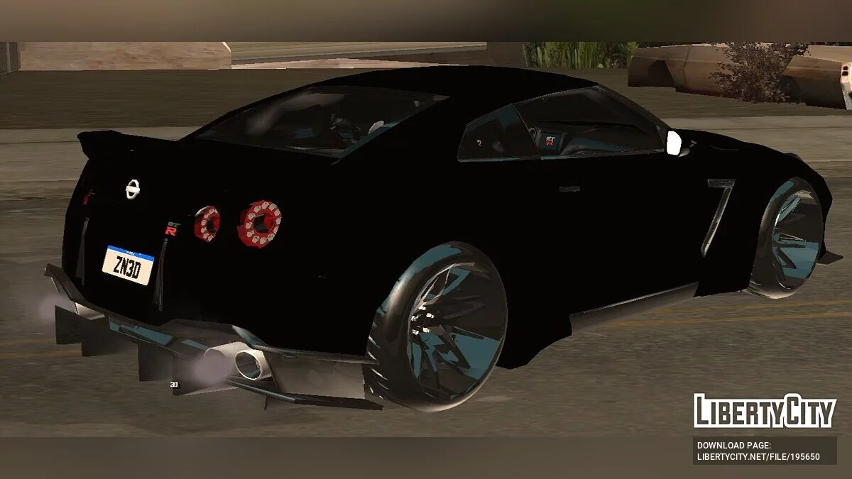 Nissan GTR (только DFF) / GTA San Andreas (iOS, Android)
