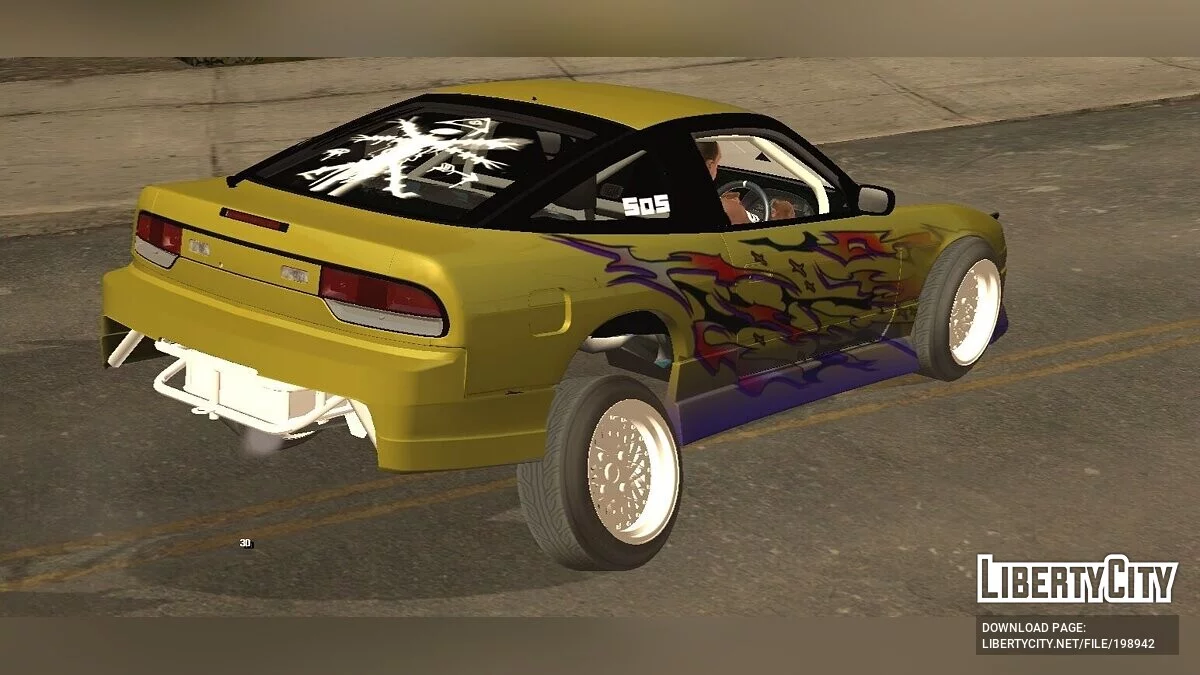 Nissan 180SX Drift Style / GTA San Andreas (iOS, Android)