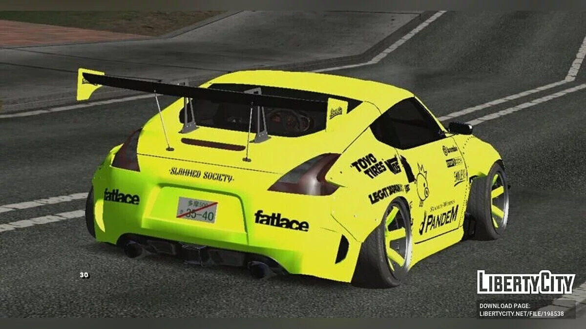 Nissan 370Z Pandem / GTA San Andreas (iOS, Android)