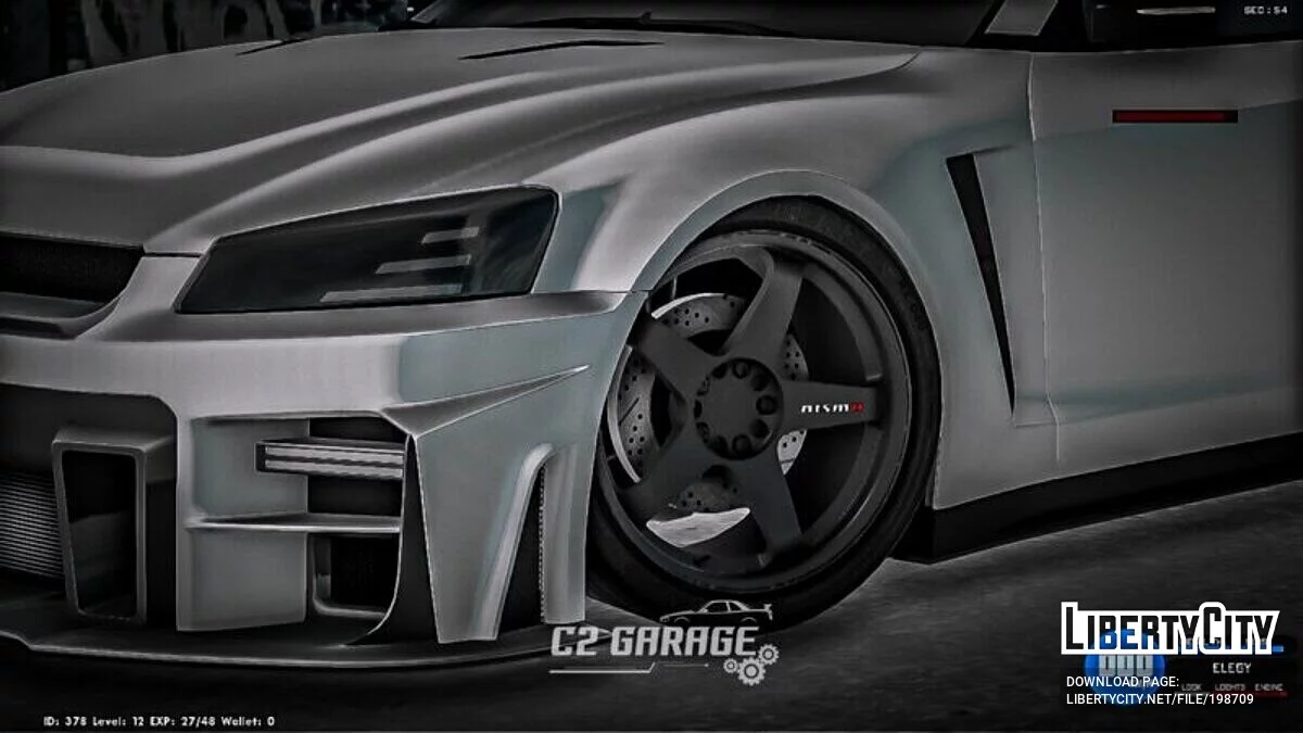 Nissan GTR R-36 NISMO / GTA San Andreas (iOS, Android)