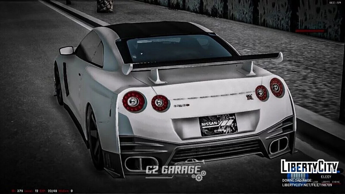 Nissan GTR R-36 NISMO / GTA San Andreas (iOS, Android)