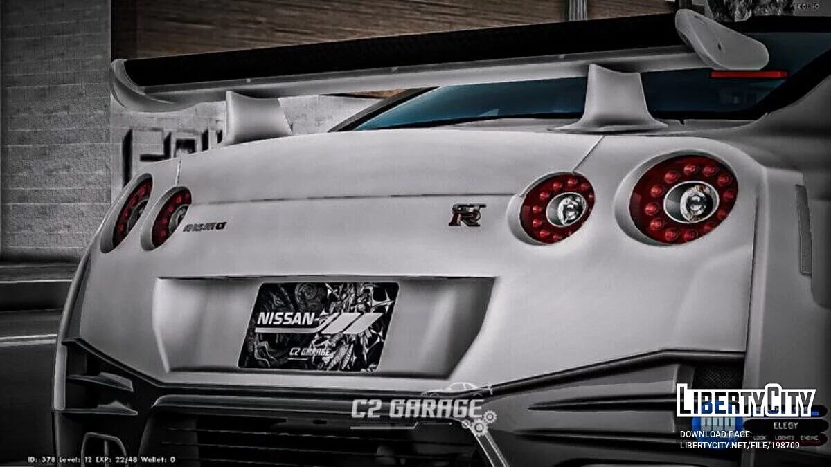 Nissan GTR R-36 NISMO / GTA San Andreas (iOS, Android)