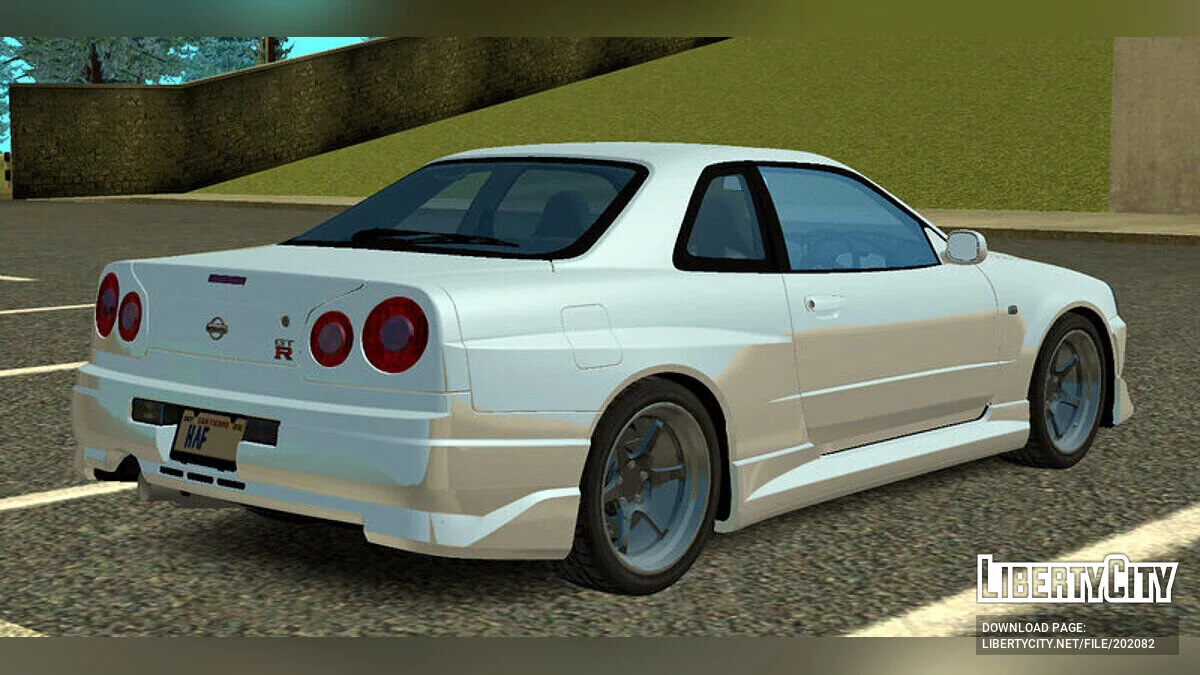 1999 Nissan Skyline GT-R R34 Turbo Charged Prelude / GTA San Andreas (iOS, Android)