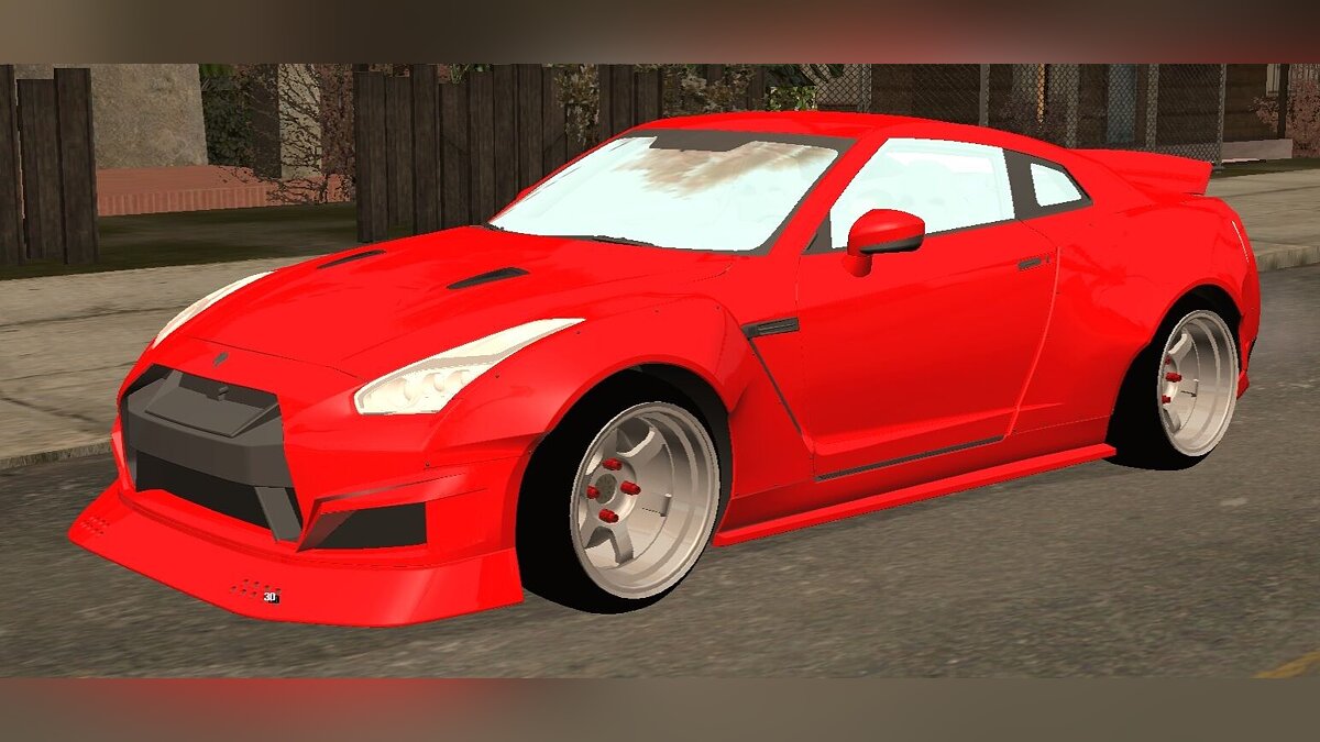 Скачать Nissan GT-R 35 Japan (только DFF) для GTA San Andreas (iOS, Android)