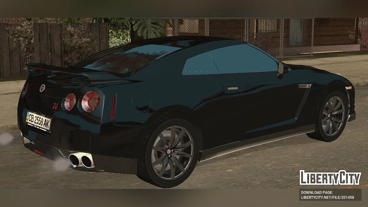 Nissan GT-R R35 Sport / GTA San Andreas (iOS, Android)