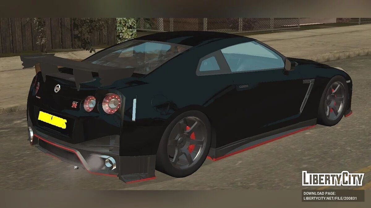 Nissan GT-R (только DFF) / GTA San Andreas (iOS, Android)
