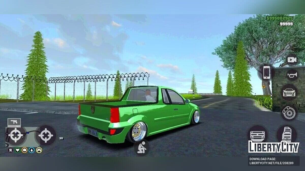 Nissan NP200 / GTA San Andreas (iOS, Android)