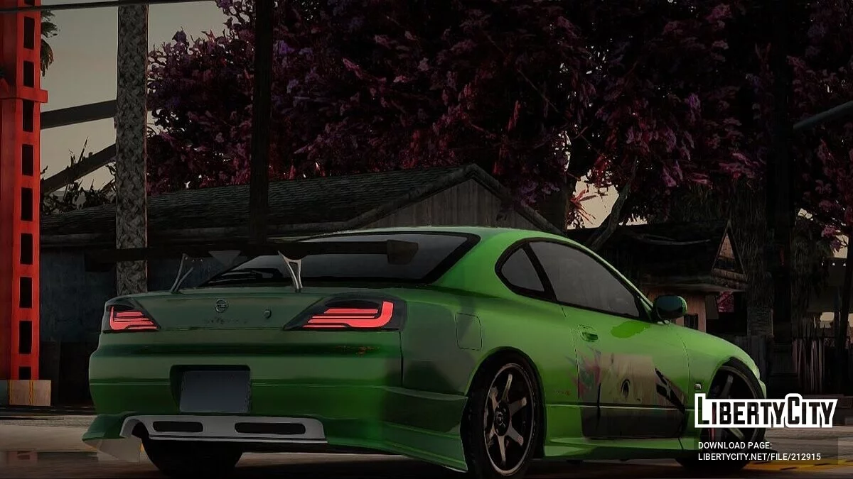 Nissan Silvia S15 / GTA San Andreas (iOS, Android)