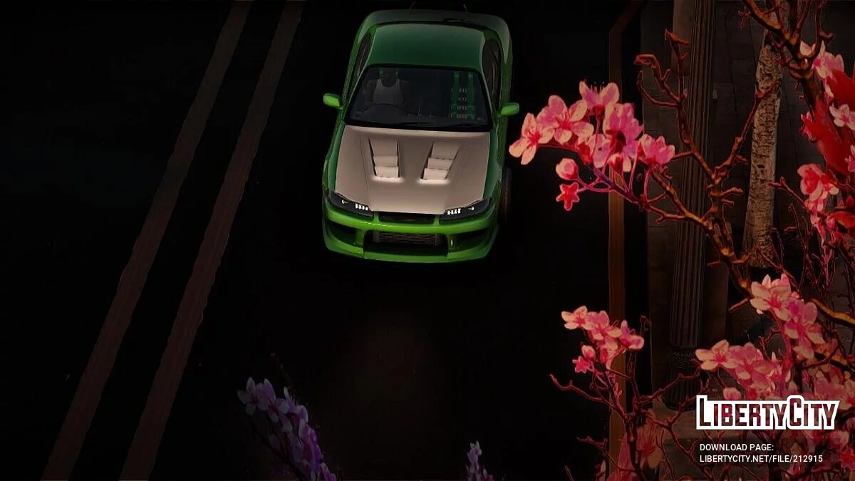 Nissan Silvia S15 / GTA San Andreas (iOS, Android)