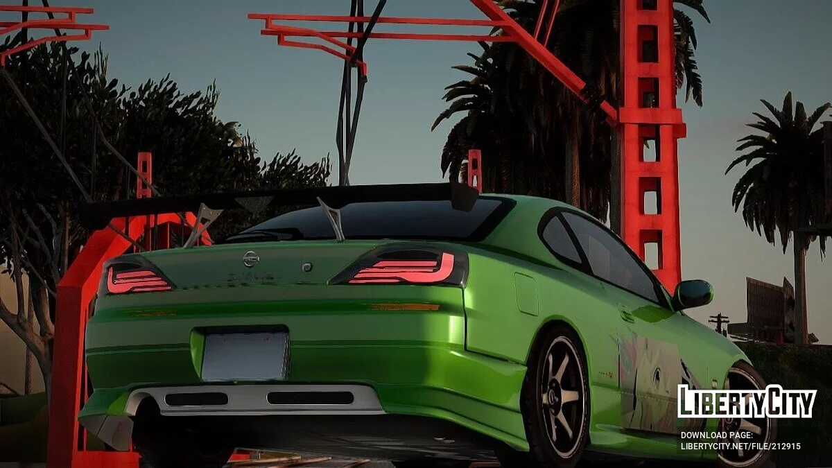 Nissan Silvia S15 / GTA San Andreas (iOS, Android)