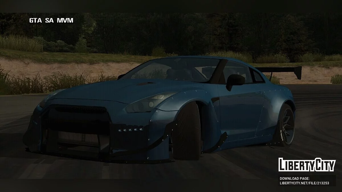Nissan GTR R35 / GTA San Andreas (iOS, Android)