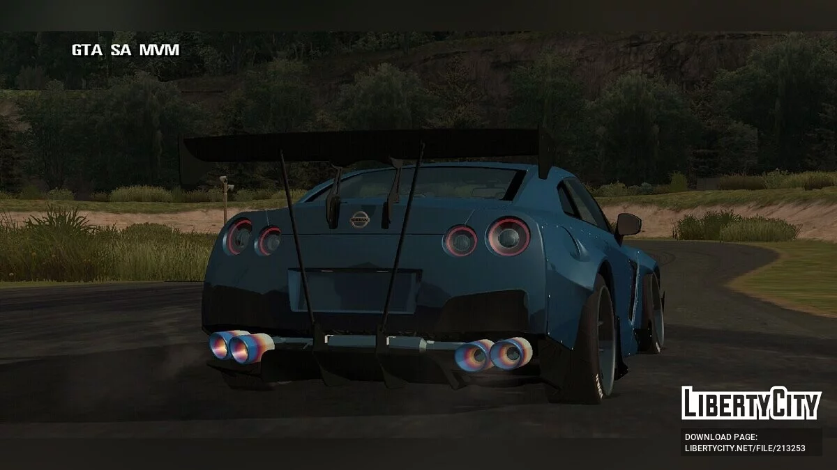 Nissan GTR R35 / GTA San Andreas (iOS, Android)
