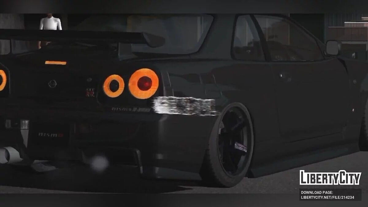 Nissan Skyline R34 / GTA San Andreas (iOS, Android)