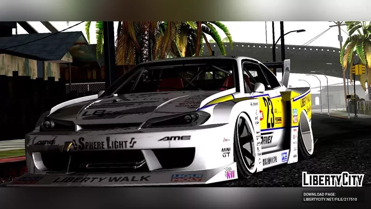 Nissan S15 Silhoute Custom / GTA San Andreas (iOS, Android)