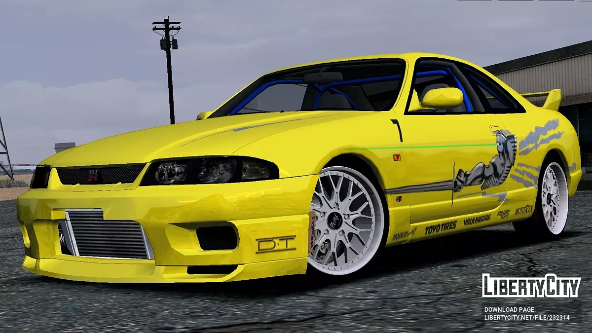 1995 Nissan Skyline GT-R R33 / GTA San Andreas (iOS, Android)
