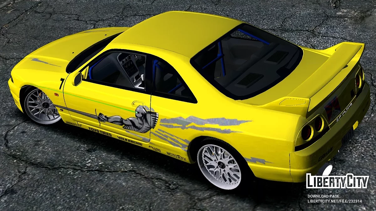 1995 Nissan Skyline GT-R R33 / GTA San Andreas (iOS, Android)