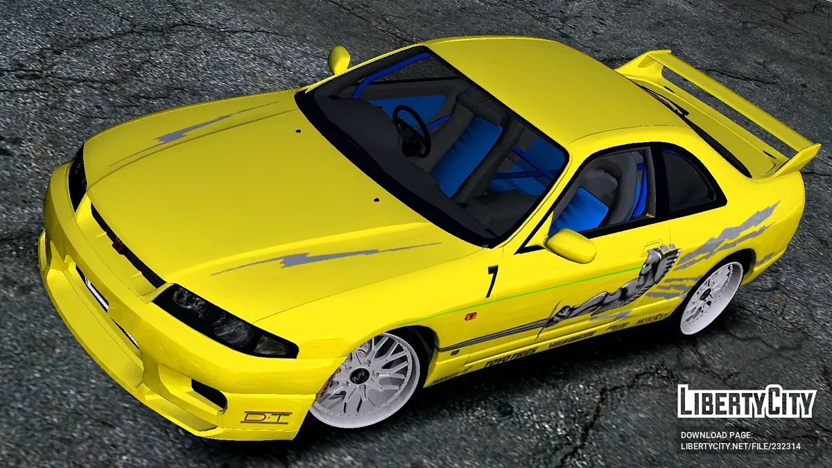 1995 Nissan Skyline GT-R R33 / GTA San Andreas (iOS, Android)