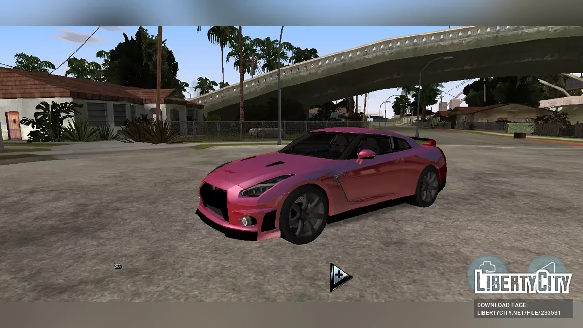 2010 Nissan GTR R35 Премиум Тюнинг / GTA San Andreas (iOS, Android)