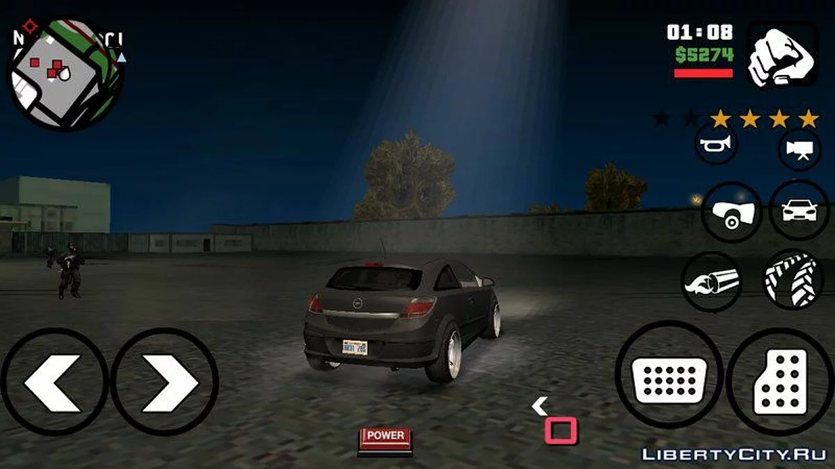 Opel Astra GTC (только DFF) / GTA San Andreas (iOS, Android)