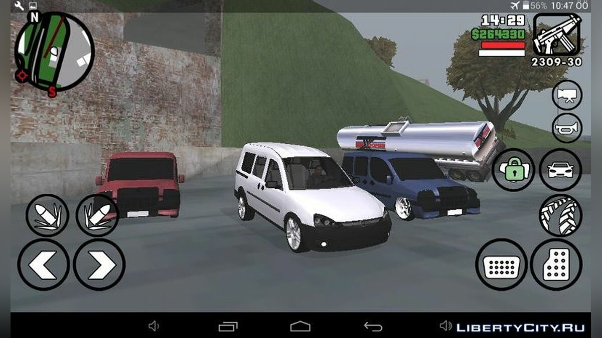 Скачать Opel Combo (только DFF) для GTA San Andreas (iOS, Android)