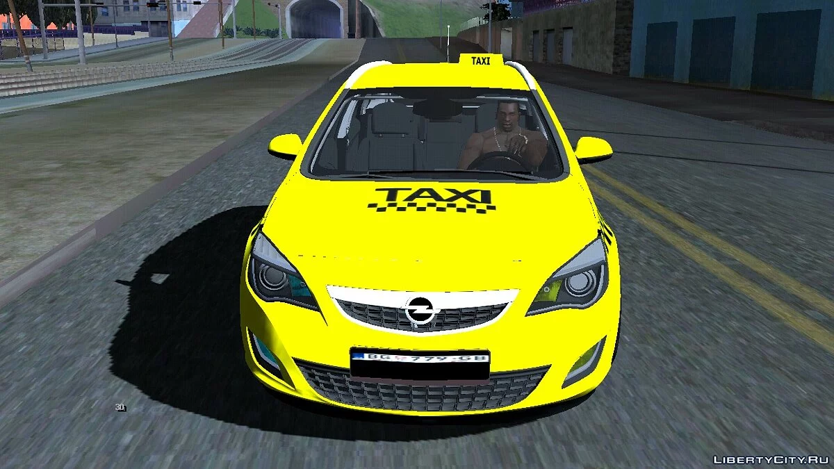 Opel Astra J Kombi Taxi / GTA San Andreas (iOS, Android)