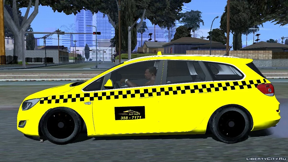 Opel Astra J Kombi Taxi / GTA San Andreas (iOS, Android)