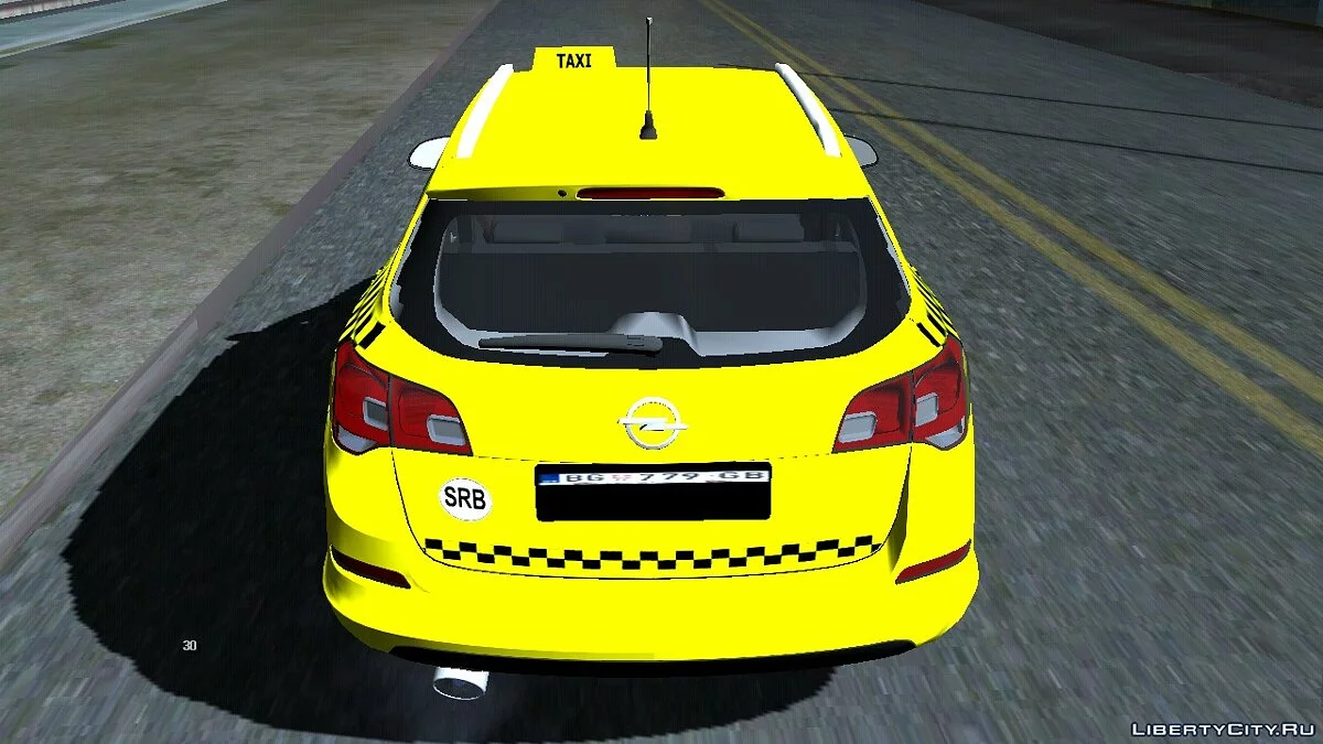 Opel Astra J Kombi Taxi / GTA San Andreas (iOS, Android)