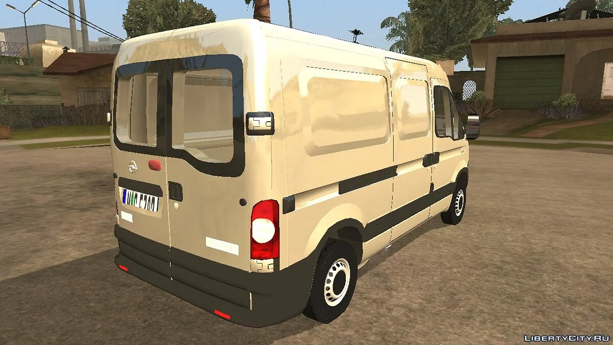 Opel Movano [Short kombi v2] / GTA San Andreas (iOS, Android)