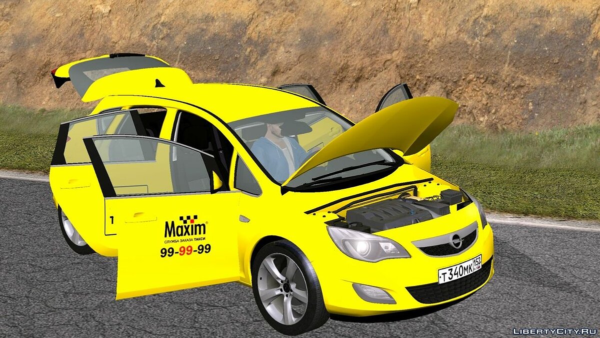 Opel TAXI для GTA San Andreas (iOS, Android) - Картинка #4