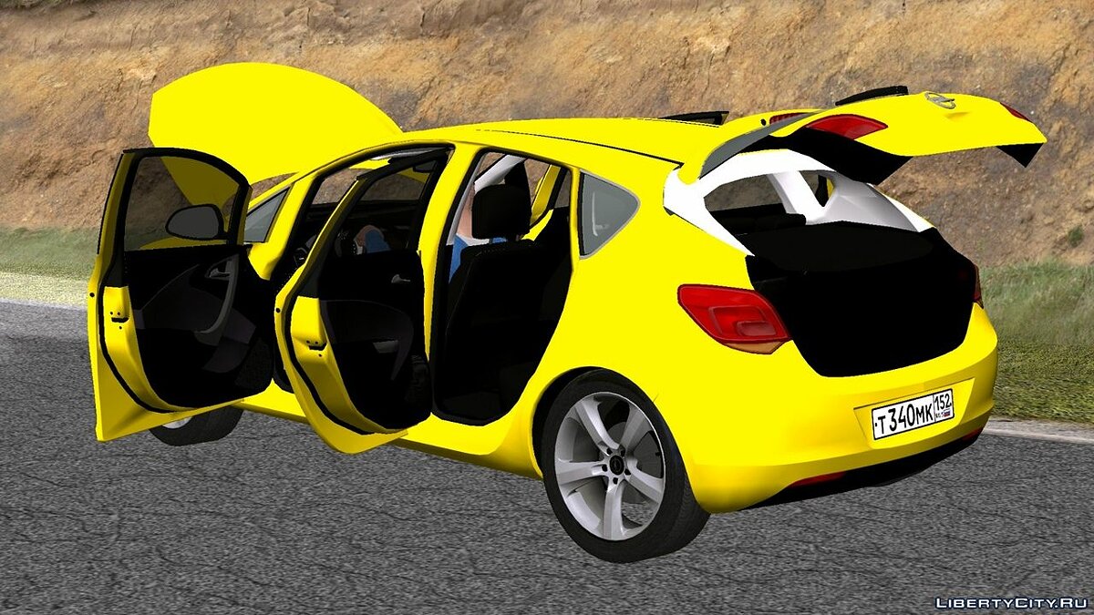 Opel TAXI для GTA San Andreas (iOS, Android) - Картинка #3