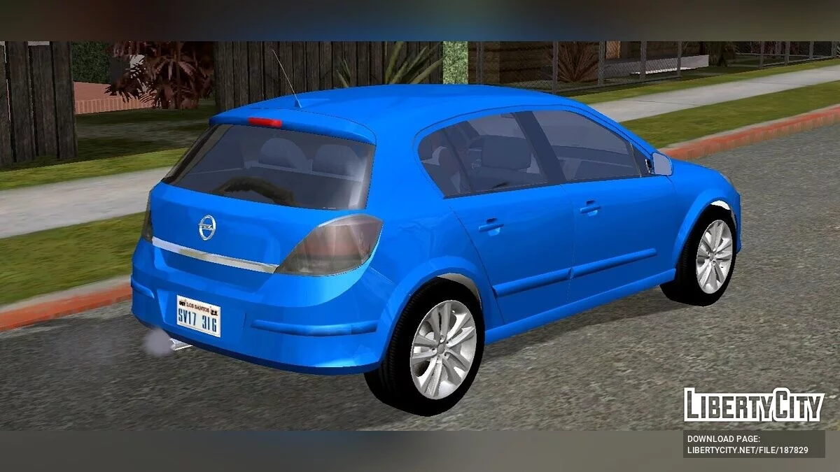 Opel Astra H (только DFF) / GTA San Andreas (iOS, Android)
